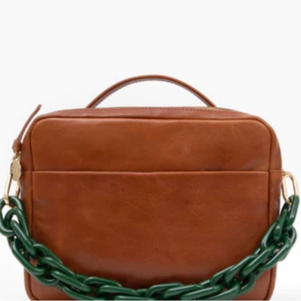 Clare V Fern Resin link Shortie Strap